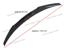 RacerSpares Carbon Fiber Rear Trunk Spoiler Wing M4 Style for BMW E92 M3 Coupe 2007-2013 bm175