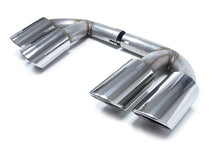 GTS Style Black Exhaust Tips for Porsche Cayenne 2019-2023