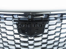 RacerSpares Luxury Style Front Bumper Upper Sliver Grill Grille For Cadillac XT5 2020-2022 No Camera