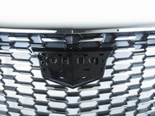 RacerSpares Luxury Style Front Bumper Upper Sliver Grill Grille For Cadillac XT5 2020-2022 No Camera
