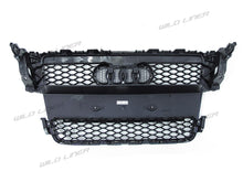 Gloss Black Honeycomb RS5 Style Front Bumper Grille Grill for AUDI A5 8T 08-12 fg100