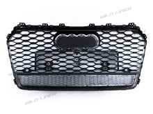 Quattro Style Glossy Black Front Grille Grill for Audi A7 S-line S7 16-18 fg47