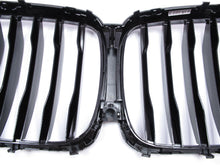 RacerSpares Gloss Black Front Kidney Grille Grill for BMW X5 G05 2019 2020 2021 2022 fg15
