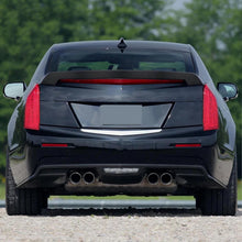 RacerSpares Carbon Fiber Rear Trunk Spoiler Wing for Cadillac ATS V Sedan 2016-2019