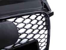 Gloss Black Honeycomb RS-TT Style Front Bumper Grille Grill for AUDI TT 8J 2006-2014 fg138