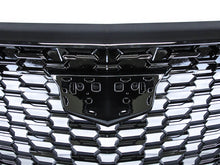RacerSpares Black Diamond Front Bumper Grille Fits 2020-2023 Cadillac Xt5 No Camera