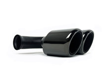 Black Exhaust Tips for Porsche Cayenne 92A V8 Short Pipe 2011-2014