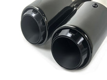Black Sport Exhaust Tips for Porsche 981 Cayman / Boxster 2013-2016