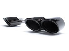 Black Rear Exhaust Tips for Porsche Cayenne 2019-2023