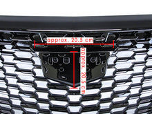 RacerSpares Black Diamond Front Bumper Grille Fits 2020-2023 Cadillac Xt5 No Camera