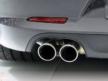Silver Exhaust Tips For Porsche 911 Carrera 991.2 2016-2018