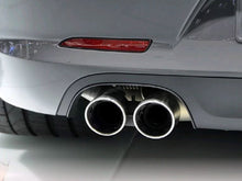 Silver Exhaust Tips For Porsche 911 Carrera 991.2 2016-2018