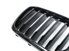 Glossy Black Front Kidney Grille Grill for BMW X3 G01 X4 G02 2022+ w/Camera fg214