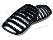 RacerSpares Glossy Black Front Kidney Grill Grille for BMW E70 X5 E71 X6 2007-2013 fg104