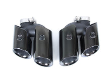 Black Rear Exhaust Tips for Porsche Macan Base 2.0L 2019-2023