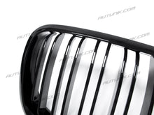 RacerSpares Glossy Black Front Kidney Grill Grille Dual Slats for BMW E70 X5 E71 X6 2007-2013 fg144