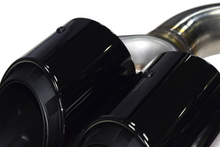 Dual Pipes Black Exhaust Tips for Porsche Cayenne 958.2 2015-2018