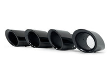 4pcs Black Exhaust Tips for Porsche Macan S 3.0-litre 2014-2022