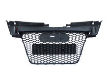 RacerSpares RS-TT Style Gloss Black Honeycomb Grille Front Bumper Grill for AUDI TT 8J 2006-2014 fg138