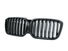 Glossy Black Front Kidney Grille Grill for BMW X3 G01 X4 G02 2022+ w/Camera fg214