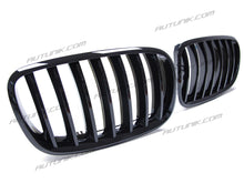 RacerSpares Glossy Black Front Kidney Grill Grille for BMW E70 X5 E71 X6 2007-2013 fg104