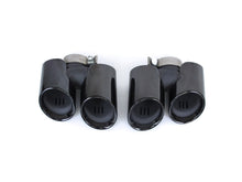 Black Exhaust Tips For Porsche 911 Carrera 991.1 2013-2015
