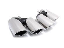 Rear Silver Exhaust Tips for Porsche Macan Base 2.0L 2019-2023