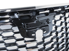 RacerSpares Luxury Style Front Bumper Upper Sliver Grill Grille For Cadillac XT5 2020-2022 No Camera