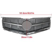 RacerSpares Chrome Front Grille Silver Fit for 2010-2012 Cadillac SRX Grill