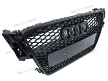 Gloss Black Honeycomb RS5 Style Front Bumper Grille Grill for AUDI A5 8T 08-12 fg100
