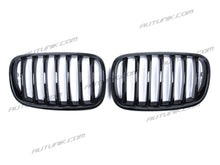 RacerSpares Glossy Black Front Kidney Grill Grille for BMW E70 X5 E71 X6 2007-2013 fg104