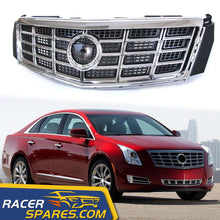 RacerSpares Front Bumper Grille Racing Grills For Cadillac XTS 2013-2017 Silver