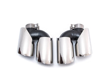 Rear Silver Exhaust Tips for Porsche Macan Base 2.0L 2019-2023