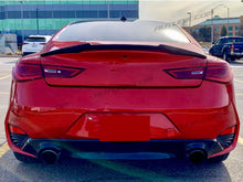 RacerSpares Carbon Fiber Rear Trunk Spoiler Wing M4 Style For Infiniti Q60 Coupe 2017-2021 if5