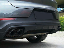 Black Exhaust Tips for Porsche Cayenne 9YA 2018-2023 Petrol