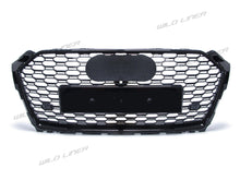 RS5 Style Front Bumper Grille Honeycomb Grill for Audi A5 B9 S5 17-19 fg120