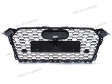 RS5 Style Front Bumper Grille Honeycomb Grill for Audi A5 B9 S5 17-19 fg120