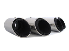 3-Layer Sport Silver Exhaust Tips for Porsche Macan Base 2.0L 2019-2023
