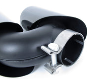 Black Rear Exhaust Tips for Porsche Macan Base 2.0L 2019-2023