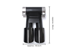 GTS Style Black Exhaust Tips for Porsche 981 Cayman / Boxster 2013-2016