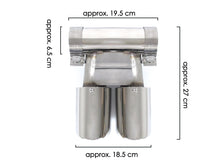 Chrome Exhaust Tips for Porsche 718 Boxster / Cayman 982 2016-2022