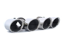 Silver Exhaust Tips For Porsche 911 Carrera 991.2 2016-2018