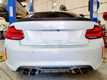 RacerSpares Carbon Fiber Rear Trunk Spoiler Wing CS Style for BMW 2 Series F22 Coupe M2 F87 2014-2020 bm163