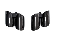 Black Exhaust Tips for Porsche Panamera 971 Chassis G2 2017-2023