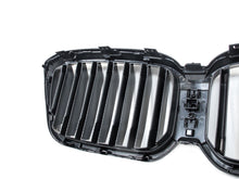 Glossy Black Front Kidney Grille Grill for BMW X3 G01 X4 G02 2022+ w/Camera fg214