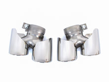 Silver Exhaust Tips For Porsche 911 Carrera 991.2 2016-2018