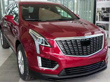 RacerSpares Luxury Style Front Bumper Upper Sliver Grill Grille For Cadillac XT5 2020-2022 No Camera