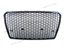 Glossy Black Front Bumper Grille Grill for Audi A7 4G S7 2011-2014 fg49
