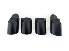 4pcs Black Exhaust Tips for Porsche Macan S 3.0-litre 2014-2022