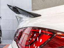 Real Carbon Fiber Rear Trunk Spoiler Wing PSM Style for Infiniti Q60 2017-2022 if6